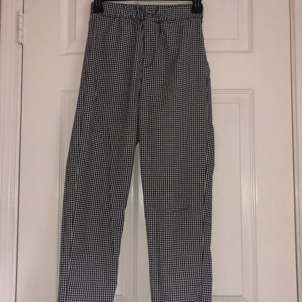 Brandy Melville black Checkered pants